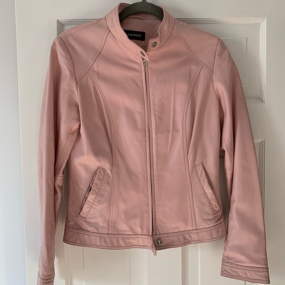 Danier Jackets & Blazers - Bubble gum pink leather jacket